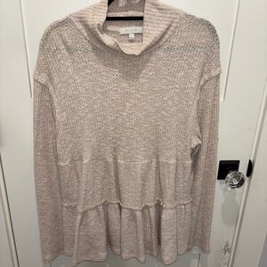 Anthropologie Women's Cowl Neck Sweater/Tunic